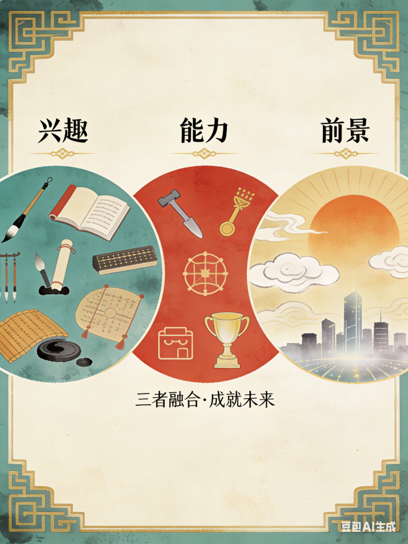 1 兴趣能力前景